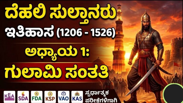 Delhi Sultanate 1206 to 1526