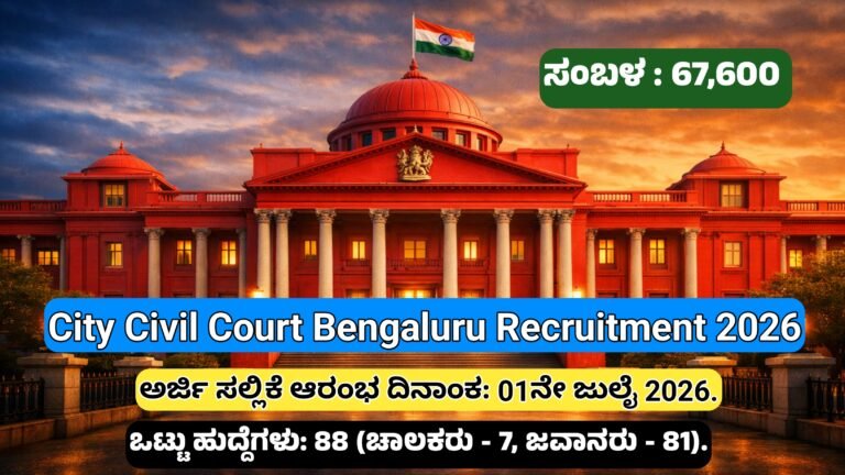 SSLC ಪಾಸಾದವರಿಗೆ ಸುವರ್ಣಾವಕಾಶ
