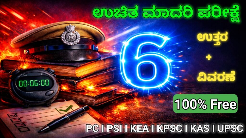 PC Free Mock Test 6 